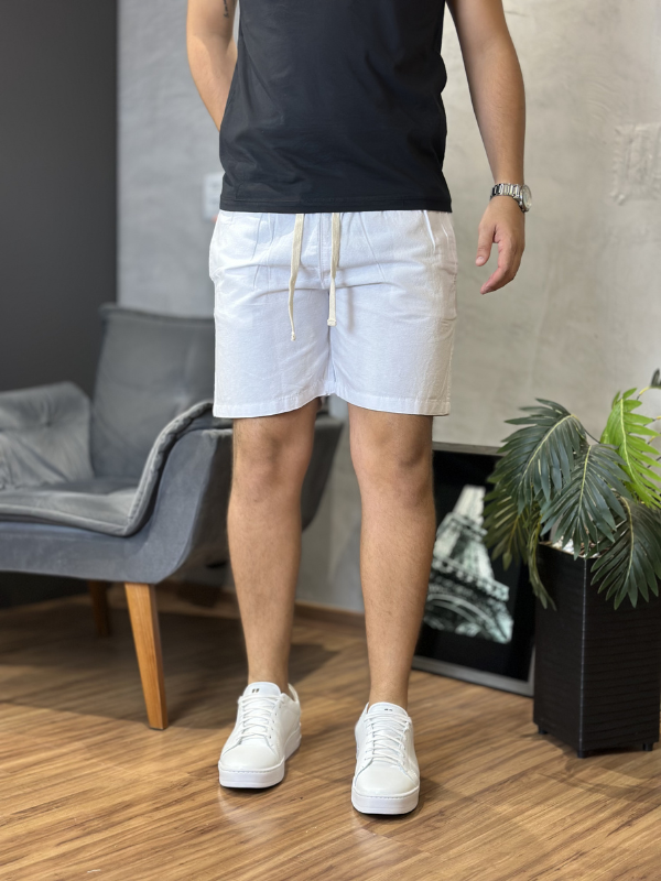 Short Masculino de Linho Elegance - Canguru Store