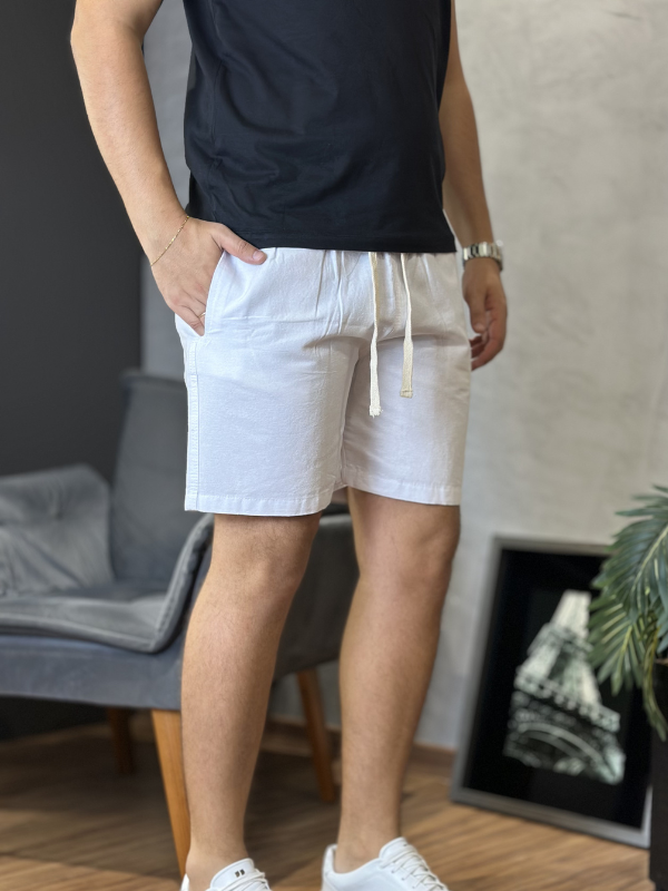 Short Masculino de Linho Elegance - Canguru Store