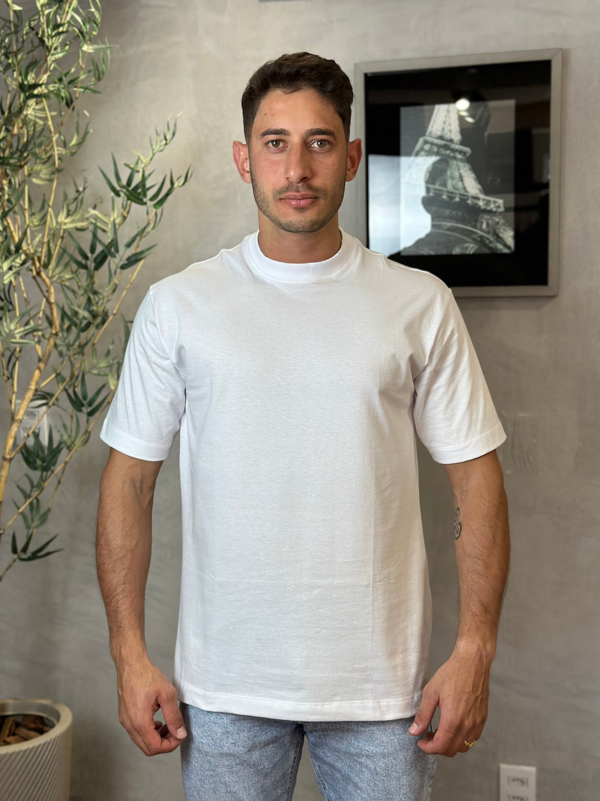 Camisa Oversized Basic Branco