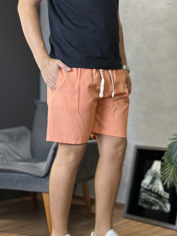 Short Masculino de Linho Elegance - Canguru Store