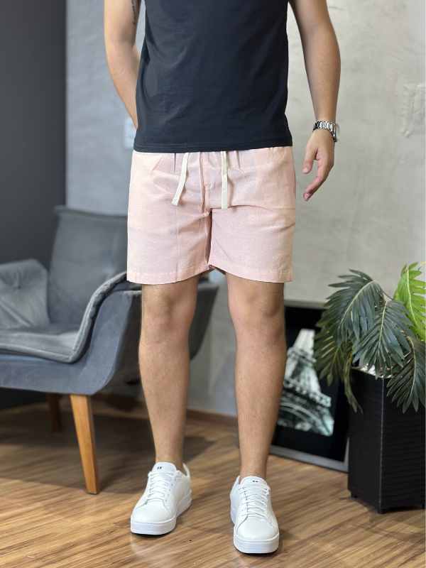 Short Masculino de Linho Elegance - Canguru Store